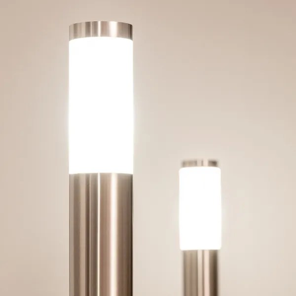 BRILAGI - LED vonkajšia lampa ELIA 1xE27/7W/230V 4000K IP44 50 cm chróm
