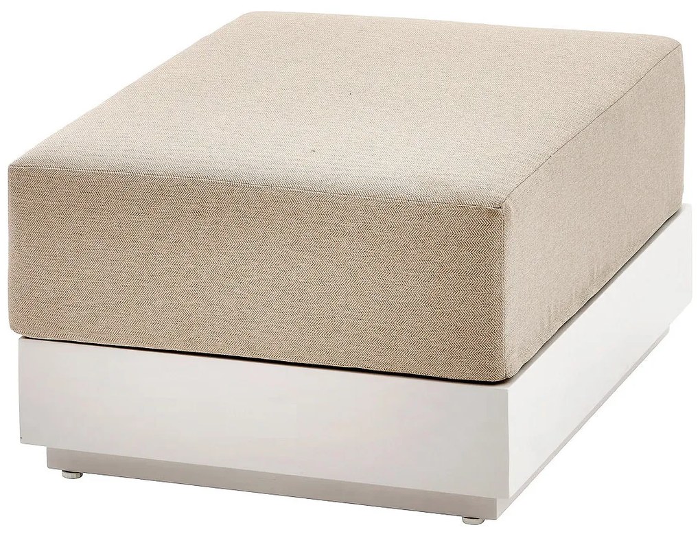 Hliníkový taburet MADRID (cappuccino)