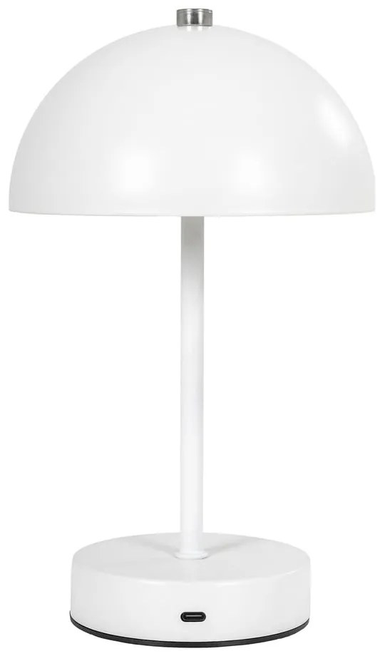 Biela LED stolová lampa (výška 25 cm) Holt – House Nordic