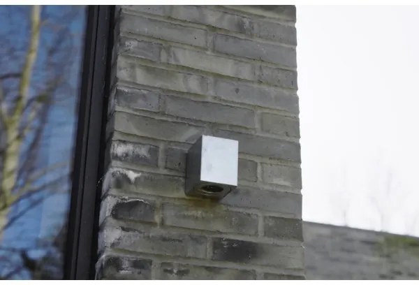 Nordlux - LED Vonkajšie nástenné svietidlo CANTO 2xLED/6W/230V IP44 strieborné