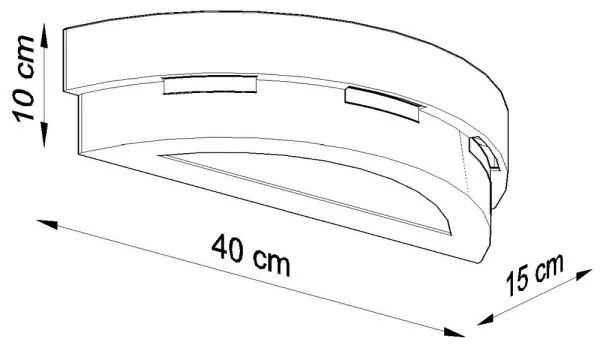 Nástenné svietidlo HELIOS 1xE27/60W/230V biela