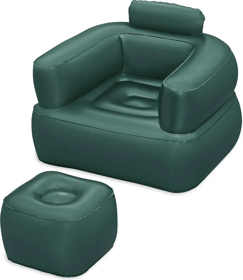 Nafukovacie kreslo tmavé Bestway 75137