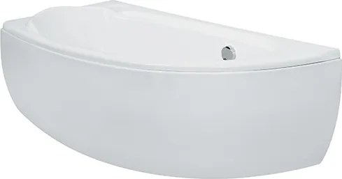 Besco Akrylátová asymetrická vaňa Mini 150x70 BESCO-Farba: Biela, BESCO-Orientácia: Ľavá