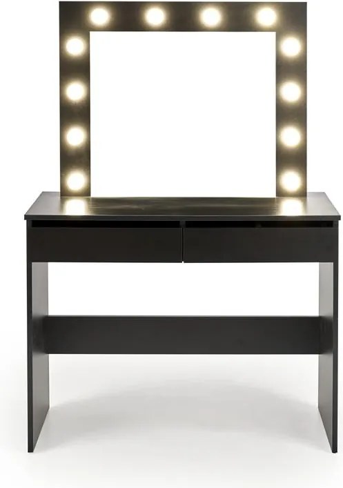 Toaletný stolík Hektor (čierna). Vlastná spoľahlivá doprava až k Vám domov. 1049314