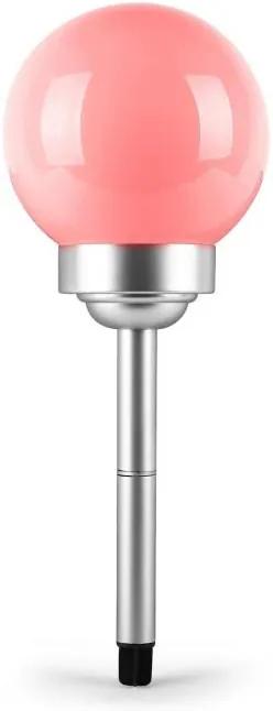 OneConcept LED-Flower 15, záhradné svietidlo, solárna lampa, Ø 14 cm, 2 RGB LED diódy, IP44, červená