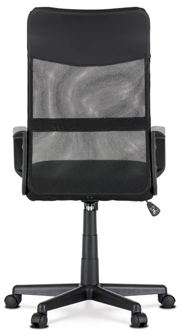 Autronic BONTEC Kancelárska stolička, hojdací mechanizmus, čierna sieťovina, KA-L601 BK Farba: Čierna