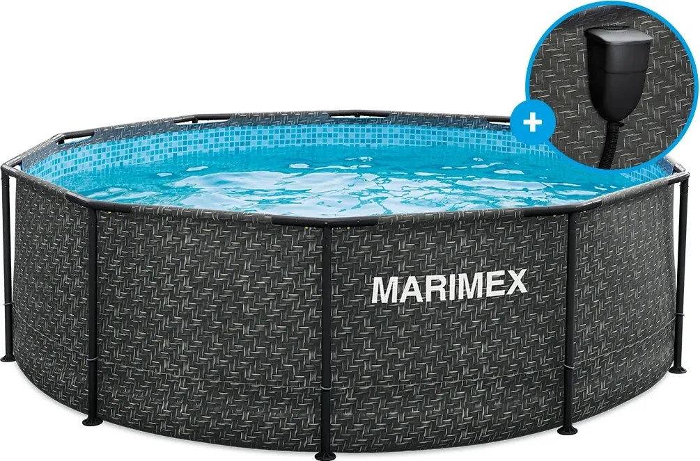 Marimex | Bazén Marimex Florida 3,05x0,91 m so zabudovaným skimmerom - motív RATAN | 10340315