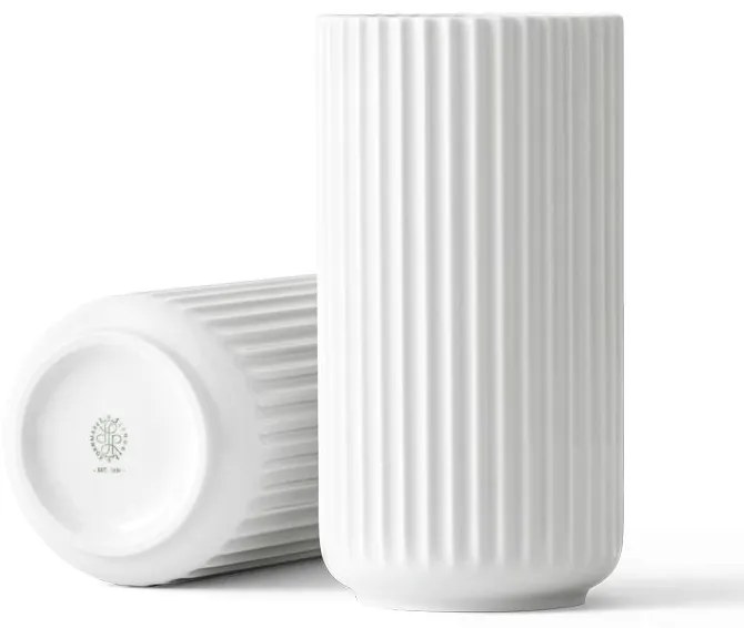 LYNGBY Porcelánová váza Vase White 20 cm