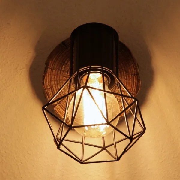 Globo 54017W-1 - Nástenné bodové svietidlo PRISKA 1xE27/60W/230V