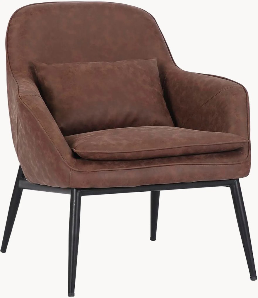 Kreslo's kovovými nohami Detroit