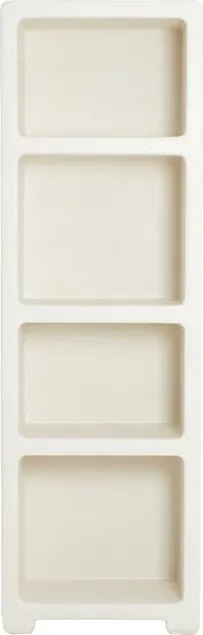 Krémová knižnica 60x190 cm Naluno – Light &amp; Living