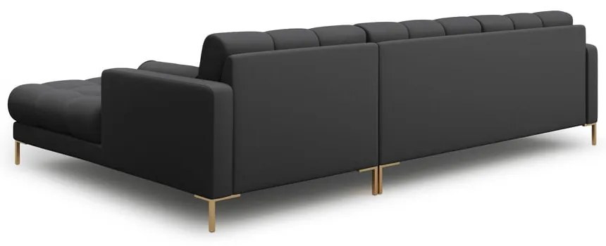 Tmavosivá rohová pohovka (pravý roh) Bali – Cosmopolitan Design