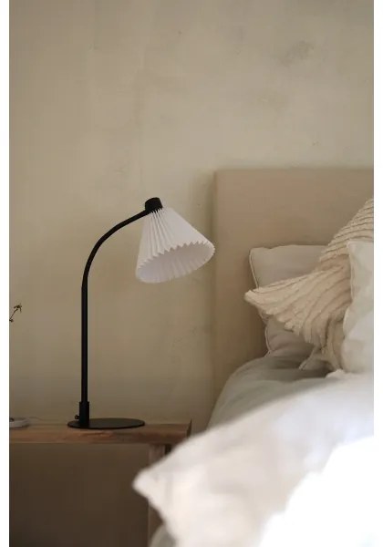 Markslöjd 108697 - Stolná lampa MIRA 1xE14/40W/230V čierna/biela