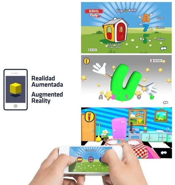 Injusa - Detský zahradný domček škola