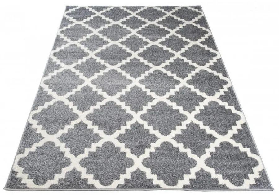 Kusový koberec Enora šedý 180x260cm