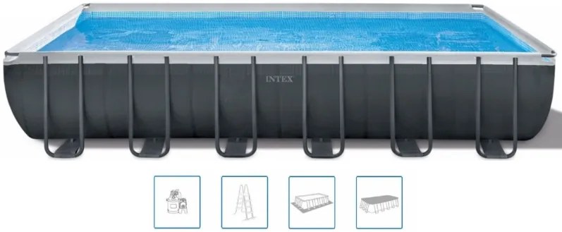 INTEX Ultra XTR Rectangular Frame Pool Set Bazén 732 x 366 x 132 cm 26364NP