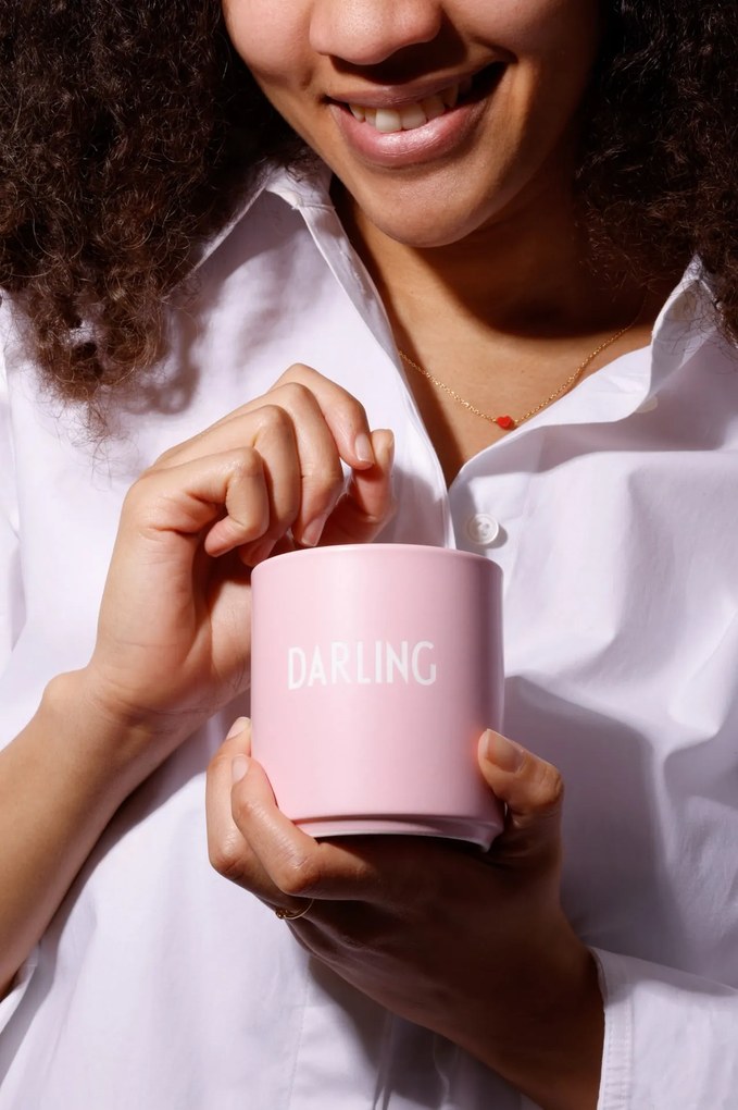 DESIGN LETTERS Porcelánový hrnček Darling Pink 300 ml