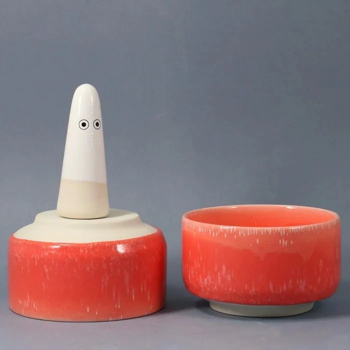 Studio Arhoj Porcelánová miska Vermilion 550 ml