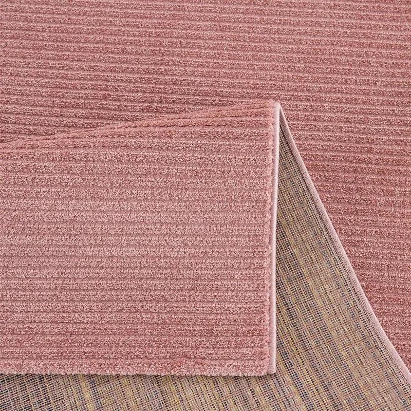 Dekorstudio Jednofarebný koberec FANCY 900 - ružový Rozmer koberca: 80x150cm