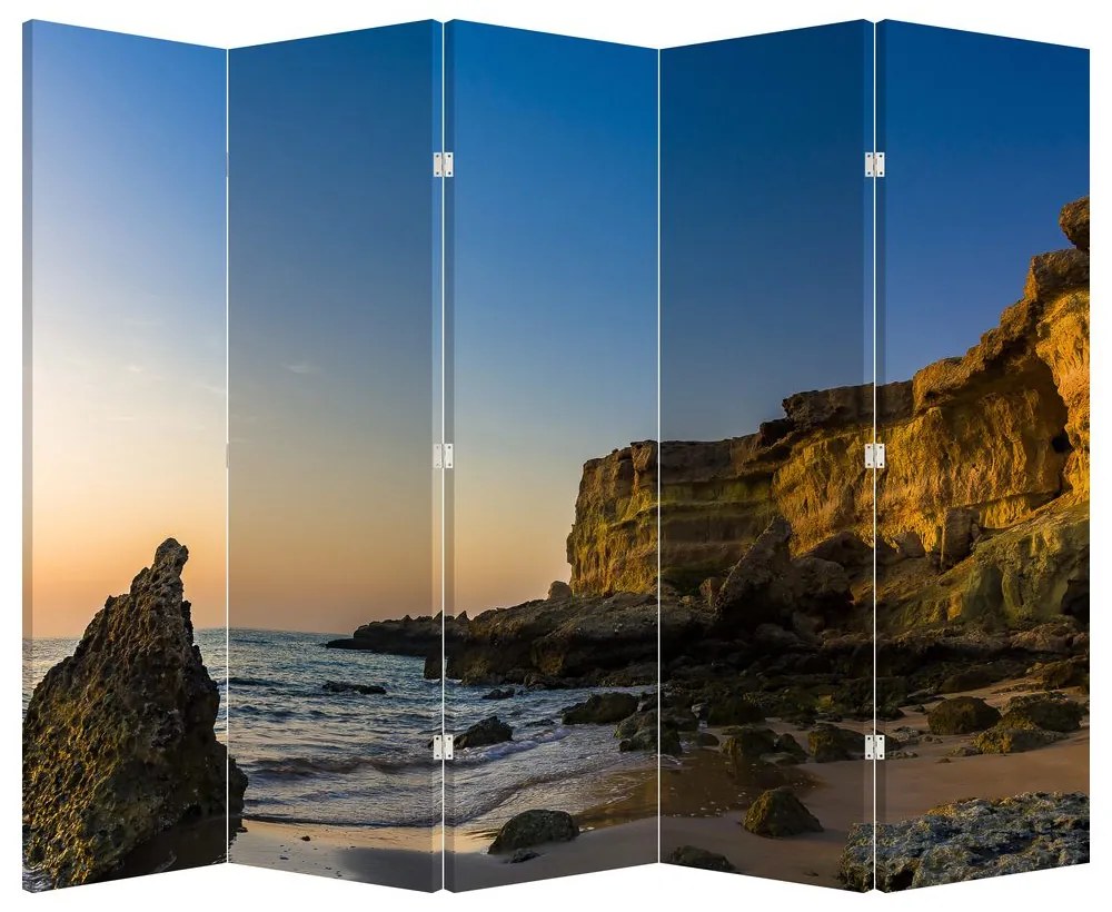 Paraván - Morský útes (210x170 cm)