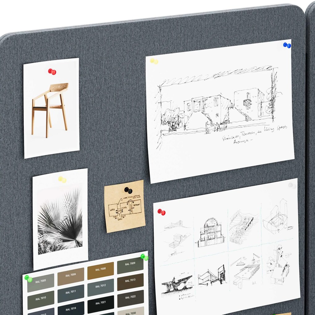 Akustická stena SADIE Carbon Fog 240/145 cm