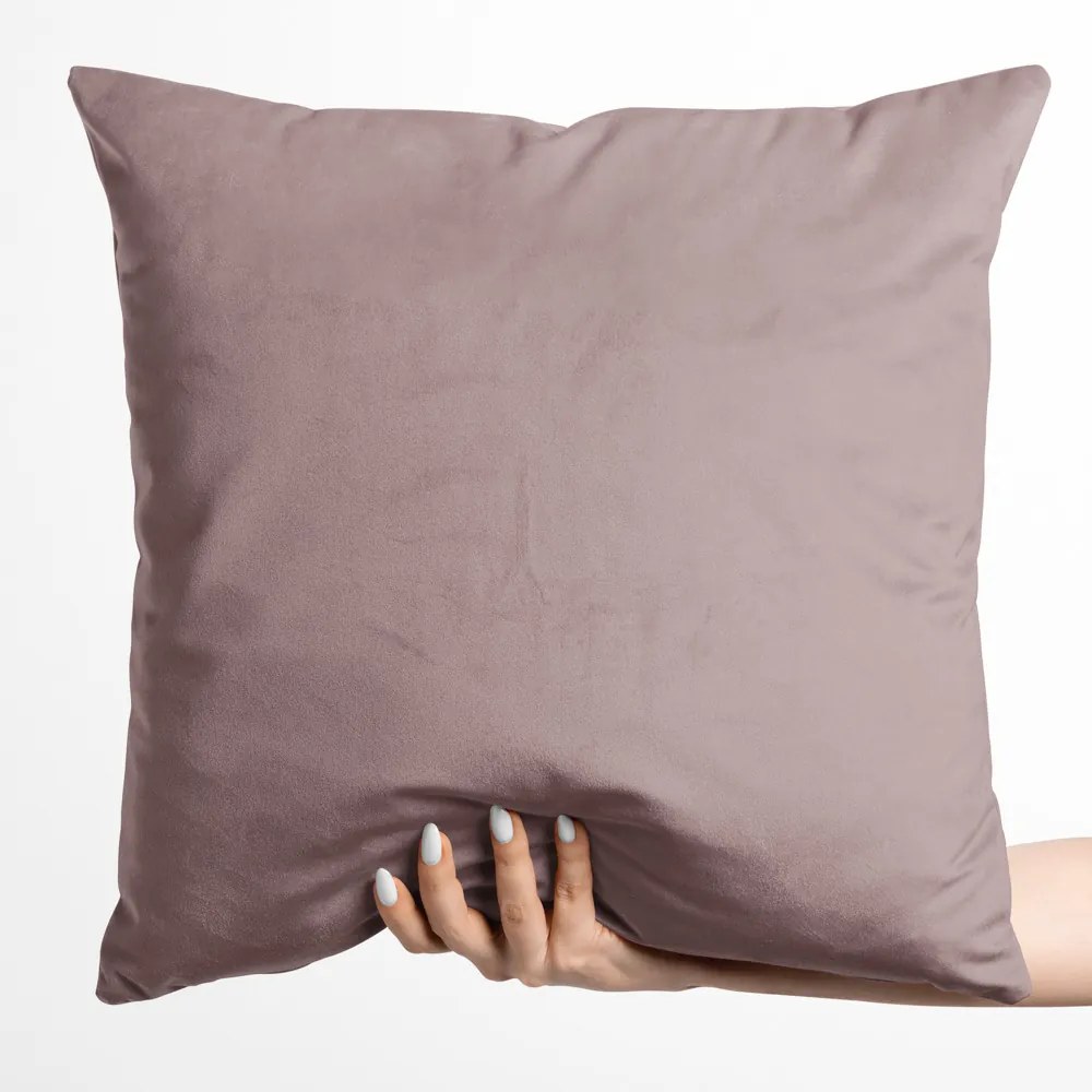 Biante Zamatová obliečka na vankúš Velvet Prémium SVP-002 Staroružová 50 x 70 cm