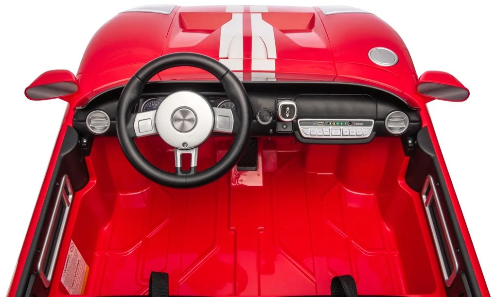 Elektrické autíčko pre deti Ford GT červené
