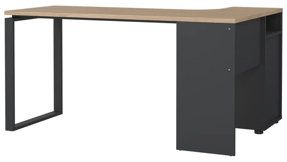Pracovný stôl s doskou v dubovom dekore 100x150 cm Sign – Tvilum