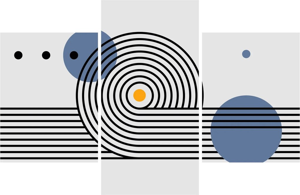 Obraz - Minimalistická abstrakcia N⁰1 (90x60 cm)
