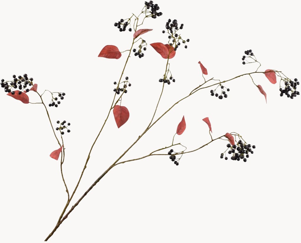 Ručne vyrobené rastlinné dekorácie Berry, 3 ks