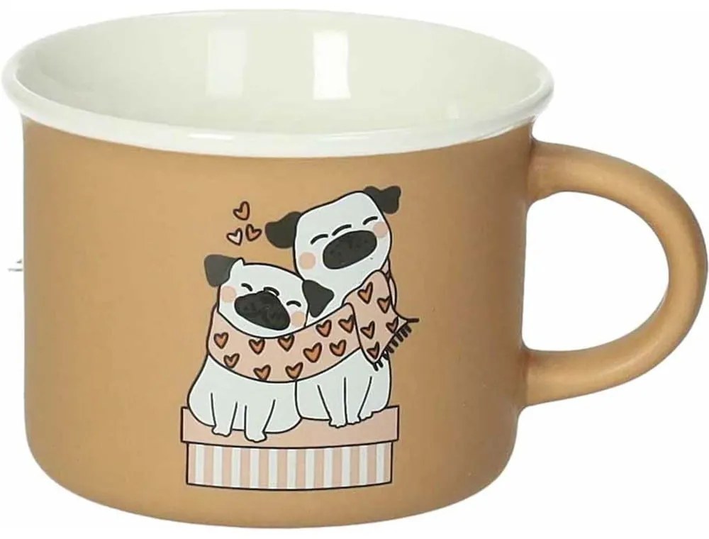 Porcelánové hrnčeky v súprave 4 ks 150 ml Cani e Gatti – Brandani