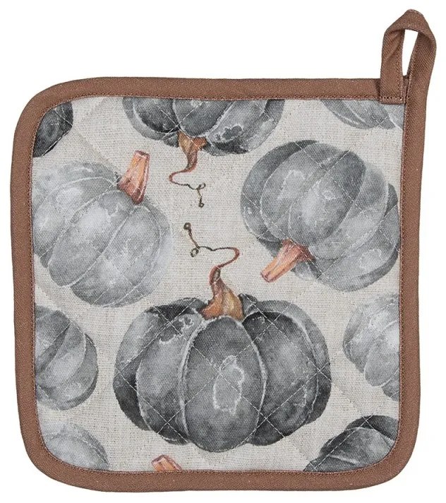 Bavlnená chňapka - podložka s tekvicami Country Style Pumpkin - 20*20 cm