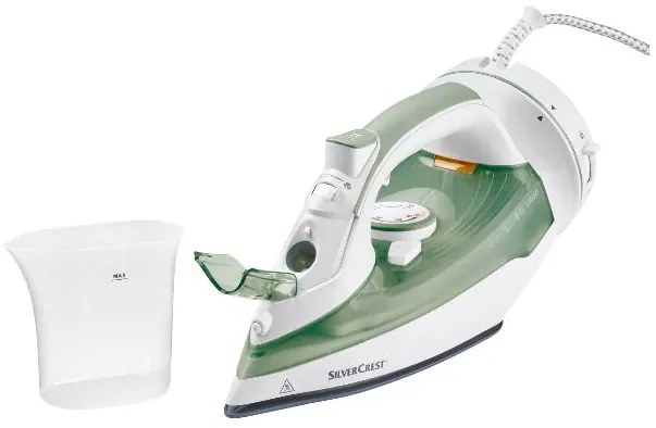 Silvercrest®  Bezdrôtová naparovacia žehlička Sdbk 2400 E1 (zelená)  (100386468)
