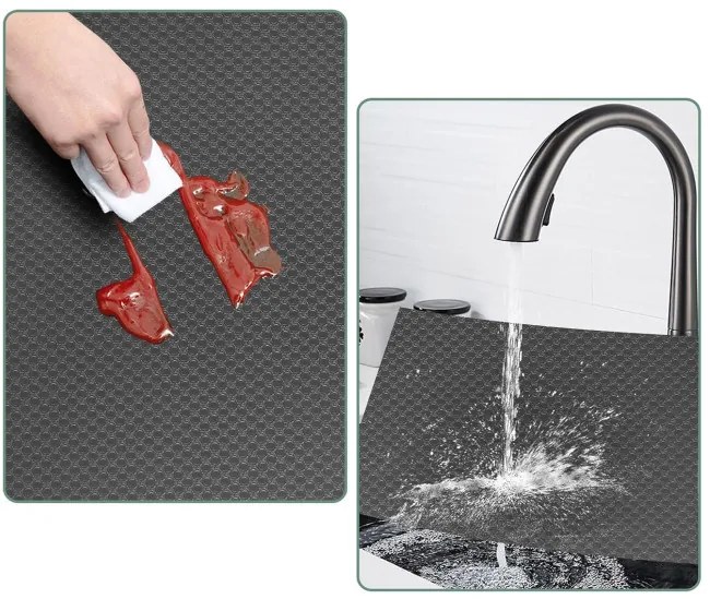 Protišmyková podložka HALVE sivá 48x500 cm