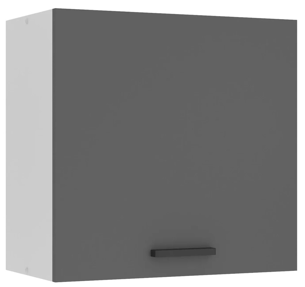 Kuchynská skrinka Belini Premium Full Version horná 60 cm šedý mat