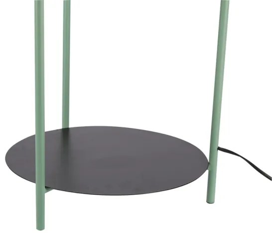 Stojacia lampa WALK 1xE27/40W/230V tyrkysová