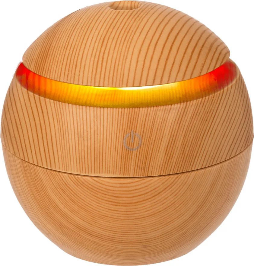 GiftyCity Mini aróma difuzér, dekor dreva