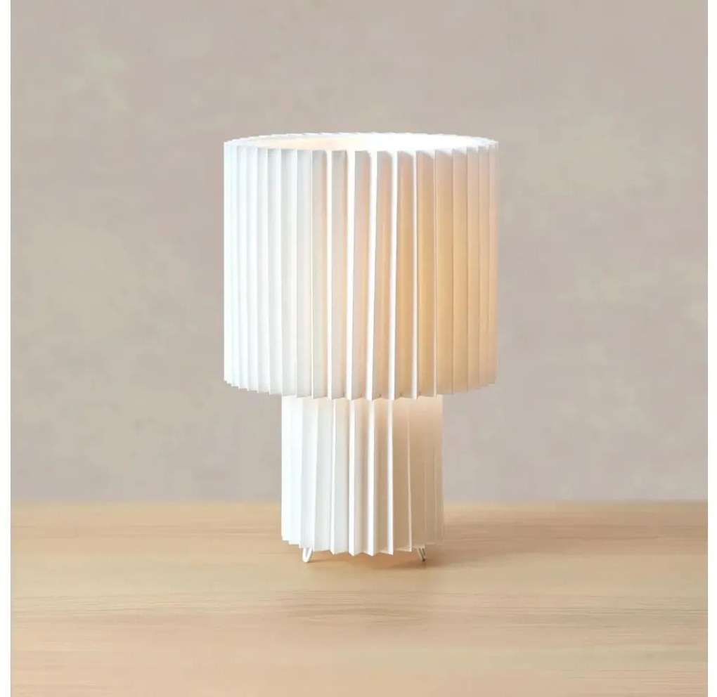 Markslöjd 108895 - Stolová lampa CATIS 1xE27/60W/230V 32 cm biela