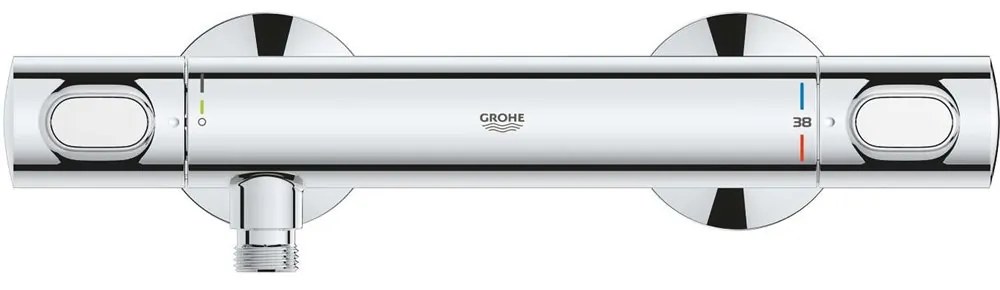 GROHE Precision Flow termostatická sprchová batéria nástenná, chróm, 34840000