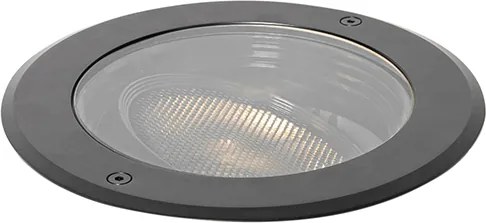Sada 6 stmievateľných vonkajších zemných bodových svietidiel čiernych IP65 vrátane LED - Delux Honey