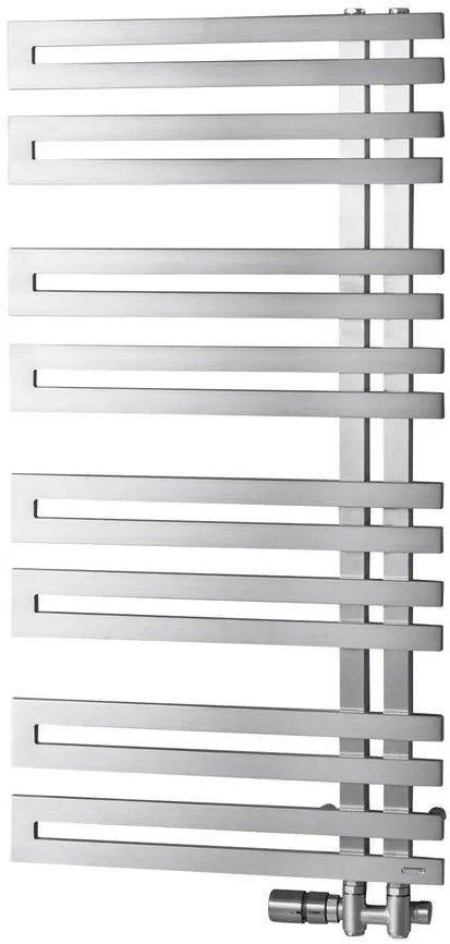 Sapho Sapho, VOLGA vykurovacie teleso 500x976mm, 308W, brúsená nerez, NR510