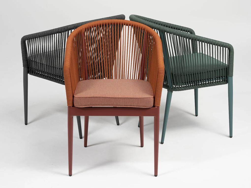 Amigo jedálenská stolička terakota