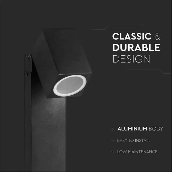 Vonkajšia lampa 1xGU10/35W/230V IP44