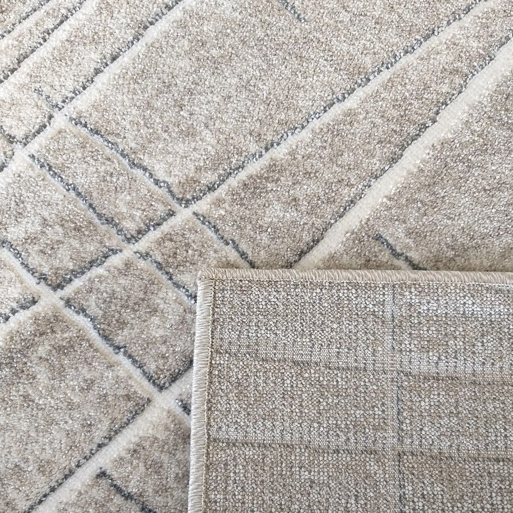 DY Koberec ENIGMA 05 BEIGE Rozmer: 160x220 cm
