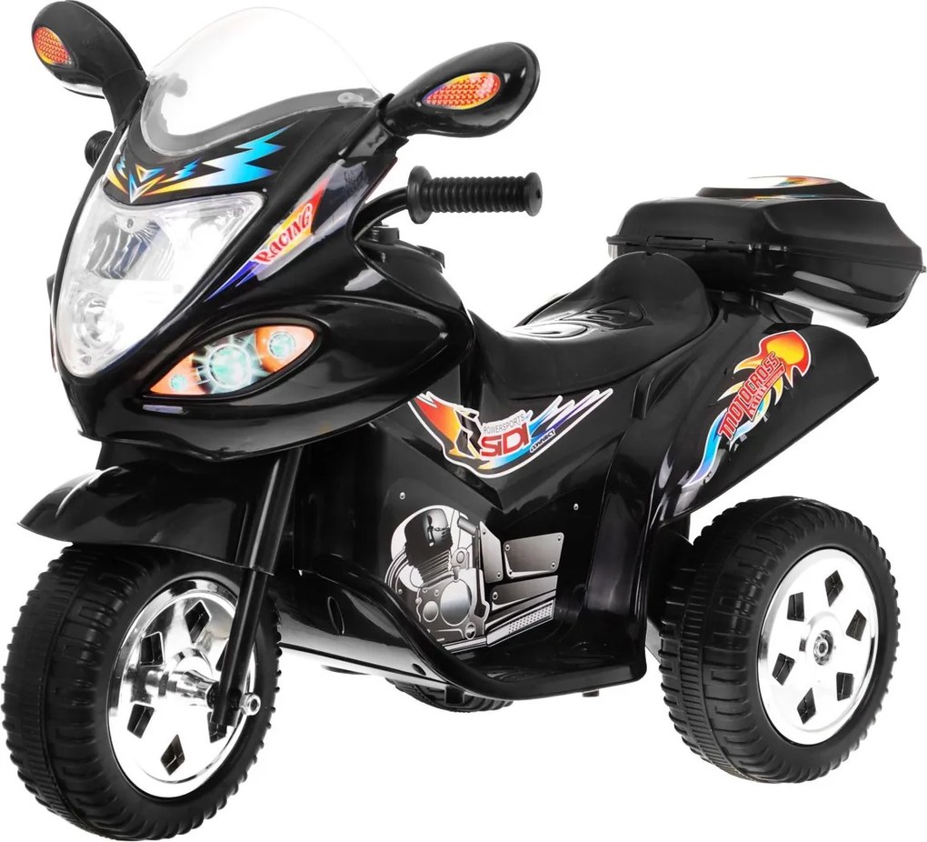Ramiz Trojkolka BJX-088 elektrická motorka pre najmenších Čierna + zvuky + svetlá