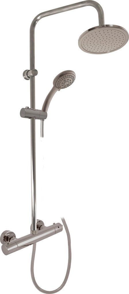 Slezák - RAV Sprchový komplet s termostatickou batériou TERMOSTATICKÁ - TRM82.5/7-61MGL, Metal grey lesk