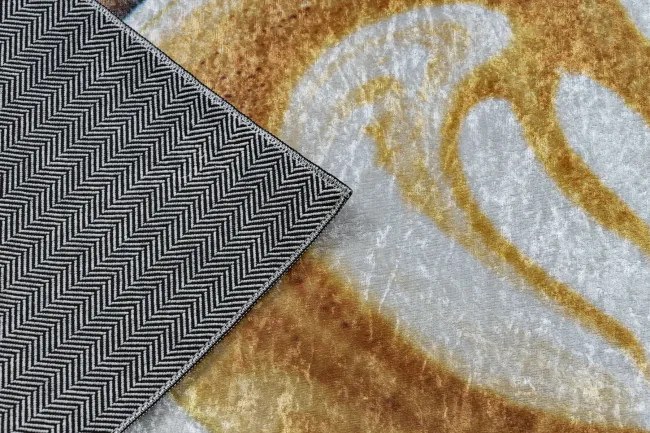 Protišmykový koberec / behúň ANDRE 33210 hnedý