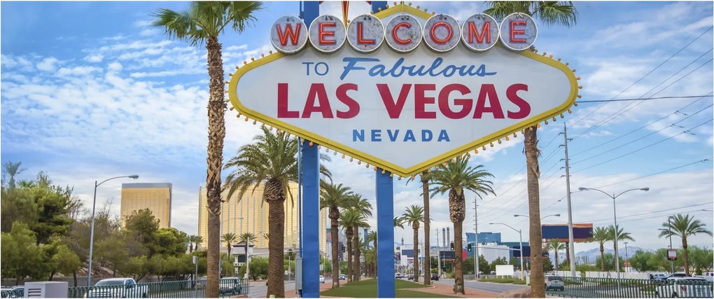 Obraz - Las Vegas (120x50 cm)
