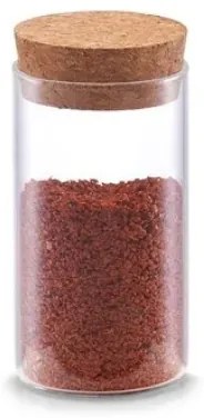 Korenka, sklenená guľatá dóza s korkovým uzáverom 155ml
