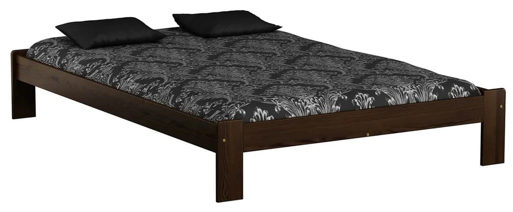 Posteľ ADA 180x200cm z masívu borovice Jelša